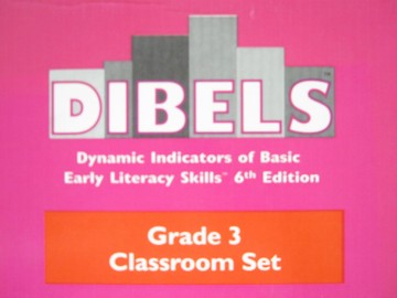 (image for) DIBELS 6th Edition Grade 3 Classroom Set (Box) by Good, III,