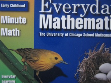 (image for) Everyday Mathematics Early Childhood Minute Math 2e (Spiral)
