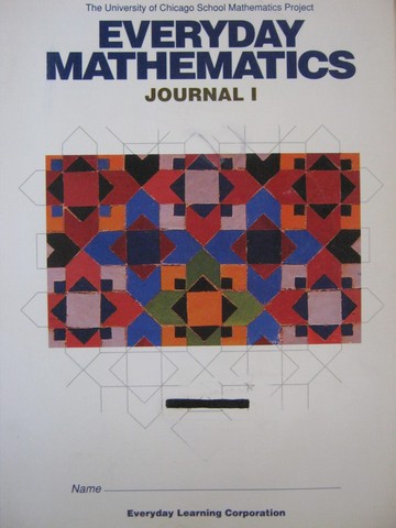 (image for) UCSMP Everyday Mathematics 4 Journal 1 (P)