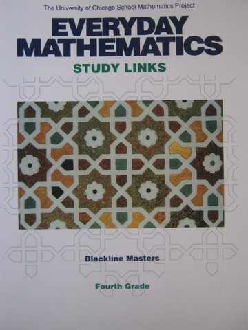 (image for) UCSMP Everyday Mathematics 4 Study Link BLM (Spiral)