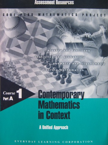 (image for) Contemporary Mathematics in Context Course 1 A Assessment (P)