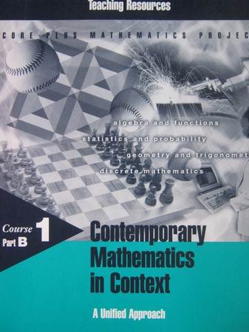 (image for) Contemporary Mathematics in Context Course 1 Part B TR (P)