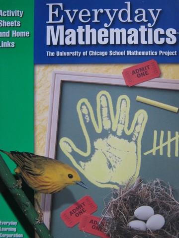 (image for) UCSMP Everyday Mathematics K Activity Sheets & Home Links (P)