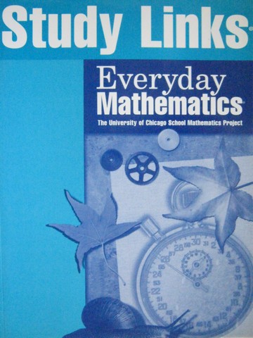 (image for) UCSMP Everyday Mathematics 5 Study Links (P) by Bell, Bretzlauf,