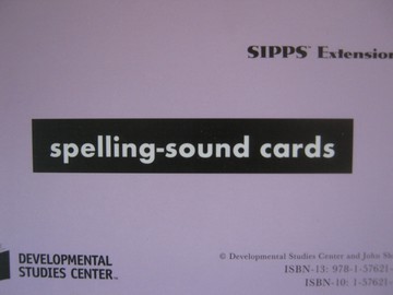 (image for) SIPPS Extension Spelling-Sound Cards (Pk) by John Shefelbine - Click Image to Close