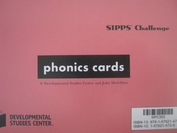 (image for) SIPPS Challenge Phonics Cards (Pk) by John Shefelbine