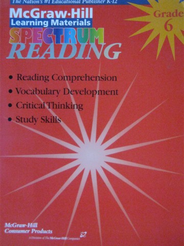 (image for) Spectrum Reading Grade 6 (P)