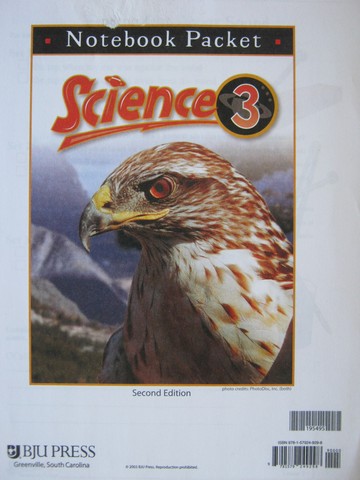 (image for) Science 3 2nd Edition Notebook Packet (P)