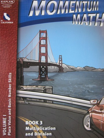 (image for) Momentum Math Volume 1 Book 3 California Edition (CA)(P)