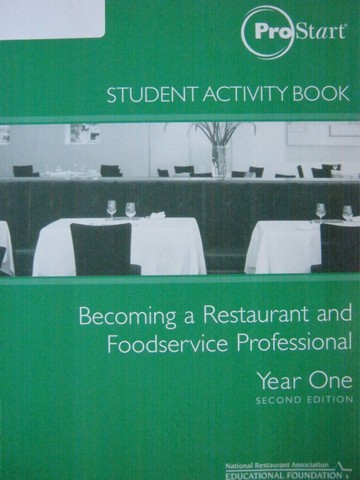 (image for) Prostart Becoming a Restaurant & Foodservice Year 1 2e WB (P)