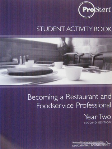 (image for) Prostart Becoming a Restaurant & Foodservice Year 2 2e WB (P)