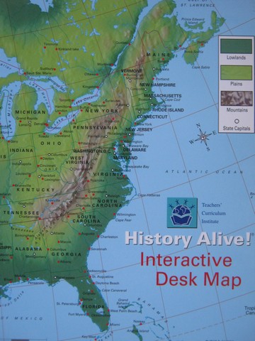 (image for) History Alive! Interactive Desk Map (P)