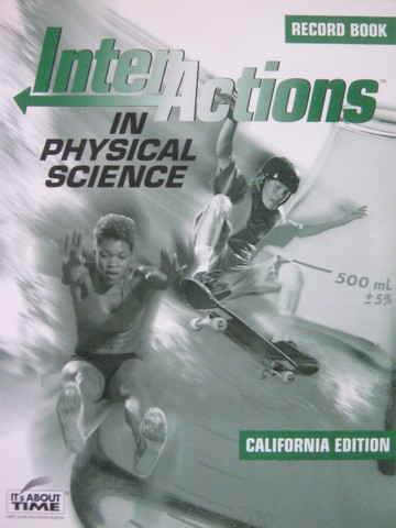 (image for) InterActions in Physical Science Record Book (CA)(P)