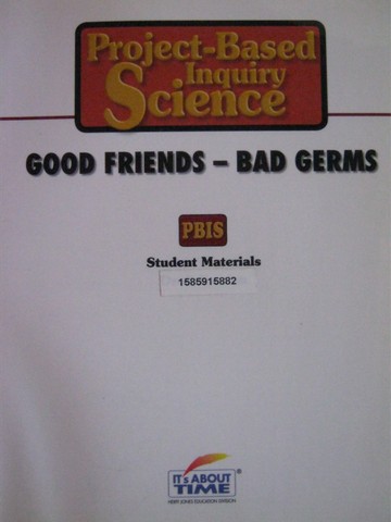 (image for) Project-Based Inquiry Science Good Friends-Bad Germs (P)
