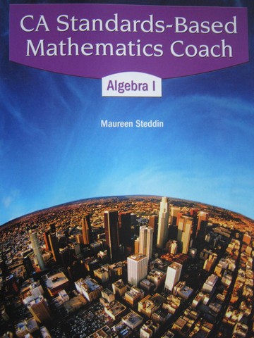 (image for) Standards-Based Mathematics Coach Algebra 1 (CA)(P)