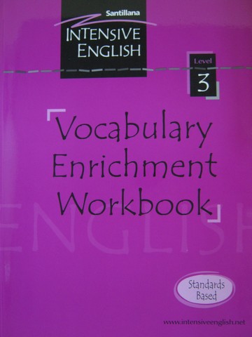 (image for) Intensive English 3 Vocabulary Enrichment Workbook (P)