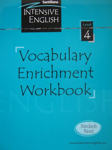 (image for) Intensive English 4 Vocabulary Enrichment Wrokbook (P)