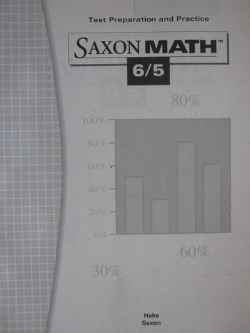 (image for) Saxon Math 6/5 3rd Edition Test Preparation & Practice (P)