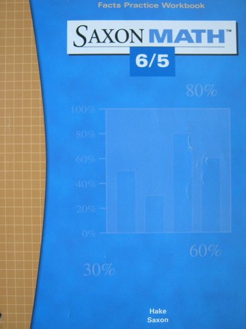 (image for) Saxon Math 6/5 3rd Edition Facts Practice Workbook (P) by Hake,