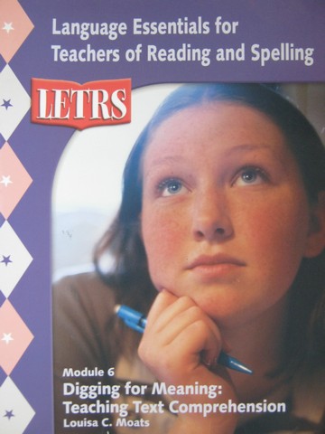 (image for) Language Essentials for Teachers of Reading & Spelling 6 (P)