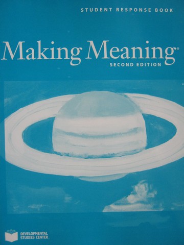 (image for) Making Meaning 2nd Edition 5 Student Response Book (P)