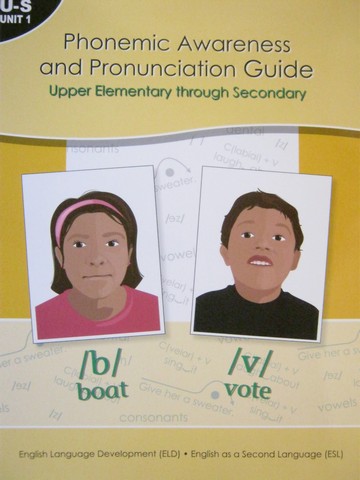 (image for) Phonemic Awareness & Pronunciation Guide U-S Unit 1 (TE)(Spiral)