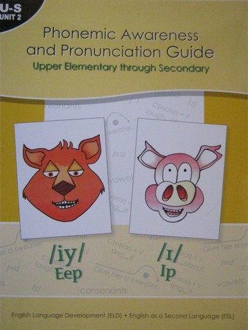 (image for) Phonemic Awareness & Pronunciation Guide U-S Unit 2 (TE)(Spiral)