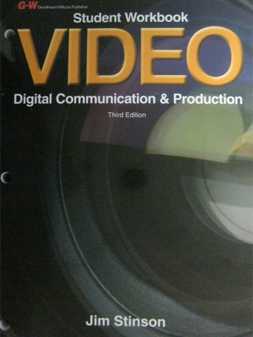 (image for) Video Digital Communication & Production 3rd Edition Workbook(P)