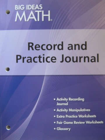 (image for) Big Ideas Math Algebra 1 Record & Practice Journal (P)