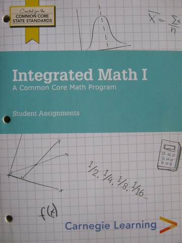 (image for) Integrated Math 1 Student Assignments (P) by Bartle, Dengler, - Click Image to Close