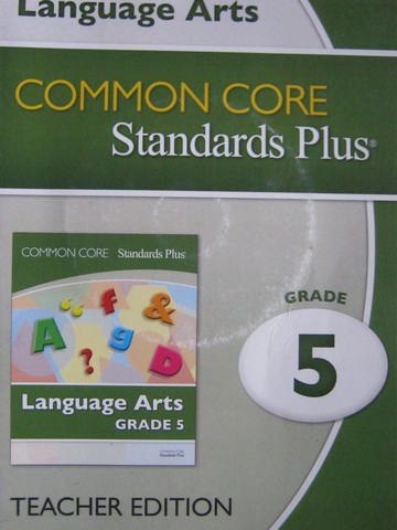 (image for) Common Core Standards Plus Language Arts 5 TE (TE)(Spiral)