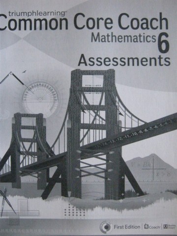 (image for) Common Core Coach Mathematics 6 Assessments (P)
