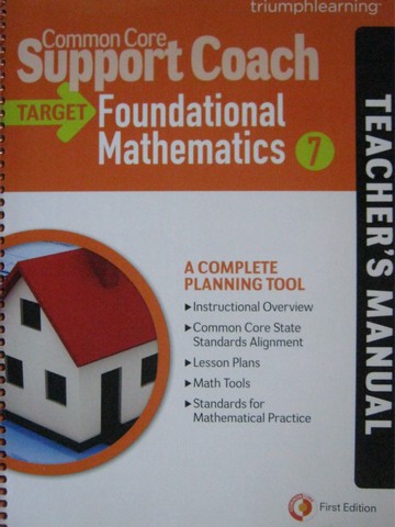 (image for) Target Foundational Mathematics 7 TM (TE)(Spiral)