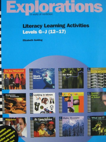(image for) Explorations Literacy Learning Activities Levels G-J (Spiral)