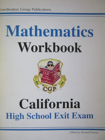 (image for) CGP Mathematics Workbook for CAHSEE (CA)(P)