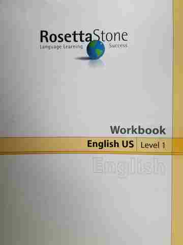 (image for) Rosetta Stone English US Level 1 Workbook (P)