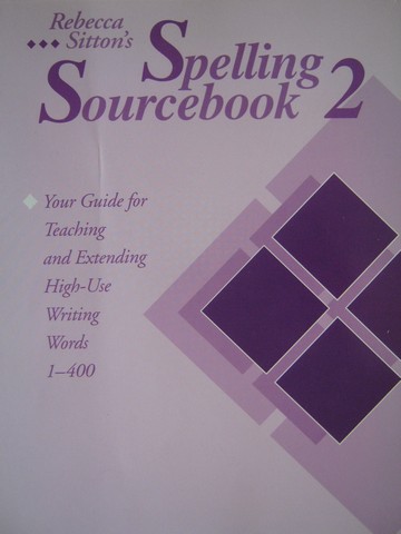 (image for) Spelling Sourcebook 2 (P) by Rebecca Sitton