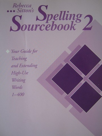 Spelling Sourcebook 2 (P) by Rebecca Sitton (image for) Spelling Sourcebook 2 (P) by Rebecca Sitton