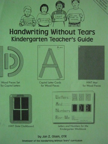 Handwriting Without Tears Kindergarten Workbook : Handwriting Without Tears  Kindergarten Cursive - Abc Mindful Me Book - Abc For Little Gs Book Tracing  The Alphabet Abc See Hear Do Book Color It