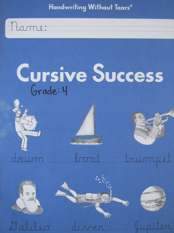 (image for) Handwriting Without Tears 4 Cursive Success 6th Edition (P)