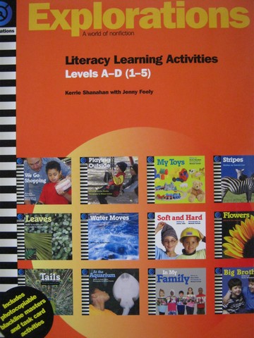 (image for) Explorations Literacy Learning Activities Levels A-D (Spiral)