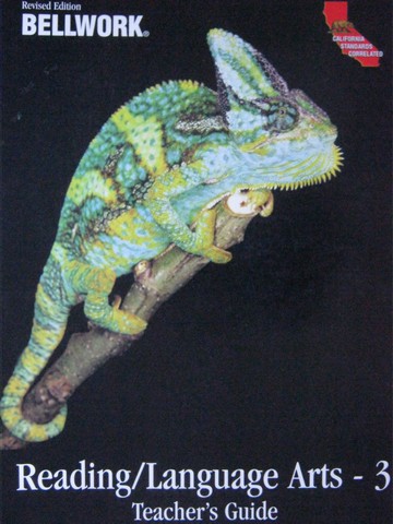 (image for) Bellwork Reading Language Arts 3 Revised Edition TG (CA)(TE)(P)