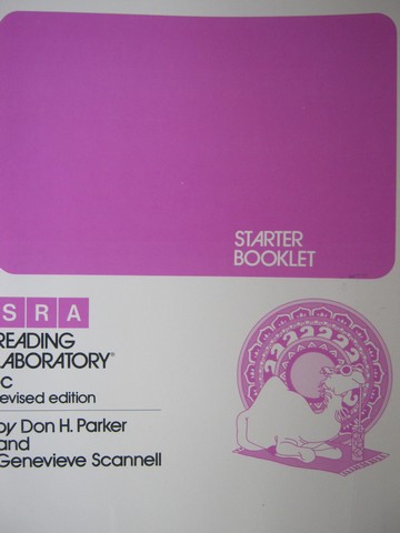 (image for) SRA Reading Laboratory 1c Revised Starter Booklet (P) by Parker