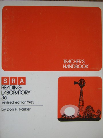 (image for) SRA Reading Laboratory 3a Revised Edition Handbook TE (TE)(P)