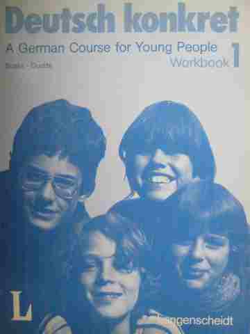 (image for) Deutsch konkret Workbook 1 (P) by Peter Boaks & Ebba-Maria Dudde