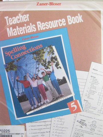 (image for) Spelling Connections 5 Teacher's Materials Resource (Binder)