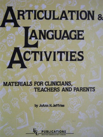 (image for) Articulation & Language Activities (Spiral) by JoAnn H Jeffries