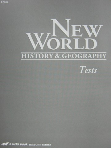 (image for) New World History & Geography Grade 6 Tests (P)