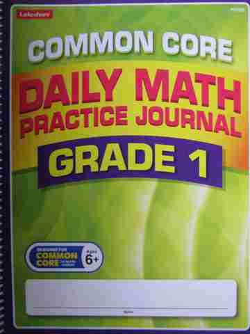 Common Core Daily Math Practice Journal Grade 1 (Spiral) (image for) Common Core Daily Math Practice Journal Grade 1 (Spiral)