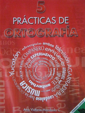 (image for) Practicas de ortografia 5 (P) by Ana Victoria Mondada C